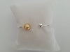 Gokden South Sea Pearl Bangle 9-10 mm Natural Color Sterling Silver Bangle - Only at  The South Sea Pearl