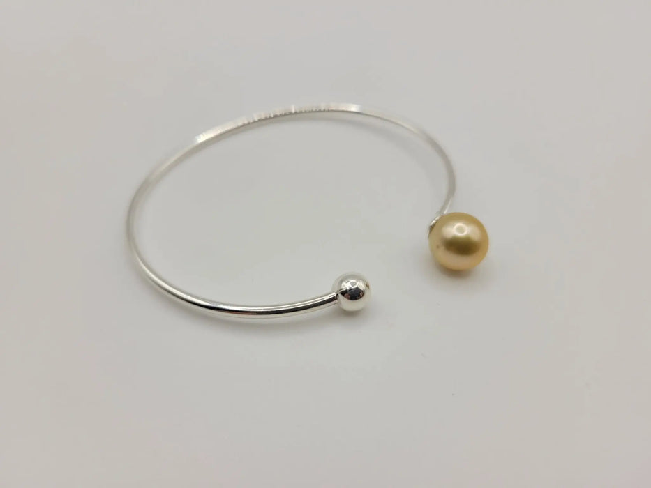 Golden South Sea Pearl Bangle - Only at  The South Sea Pearl