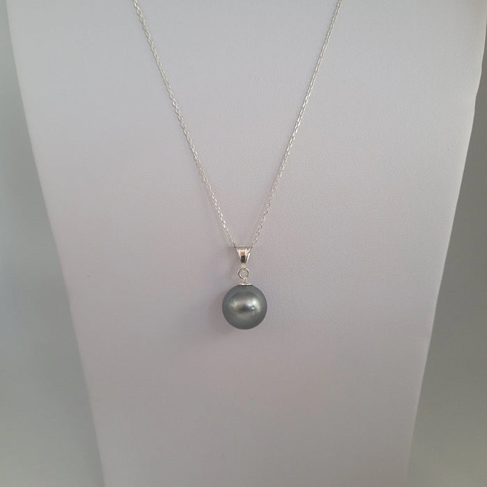 Tahiti Pearl 12 mm Pendant Neckkace |  The South Sea Pearl |  The South Sea Pearl