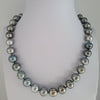 Tahiti Pearls Necklace 11-12 mm Dark Natural Color and High Luster |  The South Sea Pearl |  The South Sea Pearl