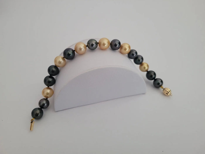 Gouden Zuidzeeparel armbanden