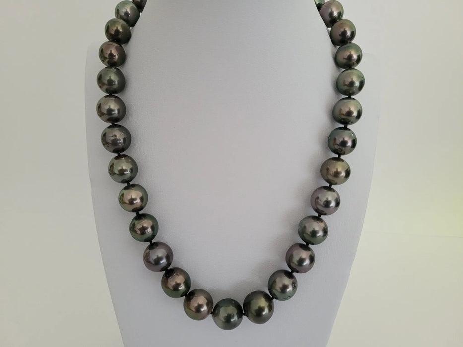 Tahiti Pearls 12-15 mm Natural Dark Color and High Luster - Only at  The South Sea Pearl