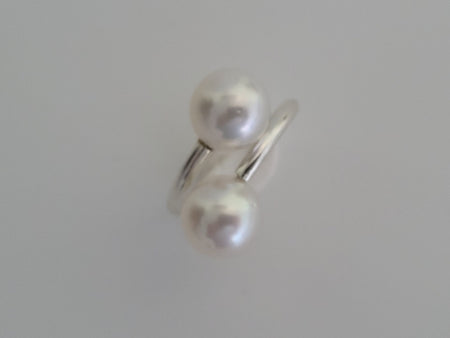 South Sea Pearl Ring 9-10 mm White Color - Only at  The South Sea Pearl