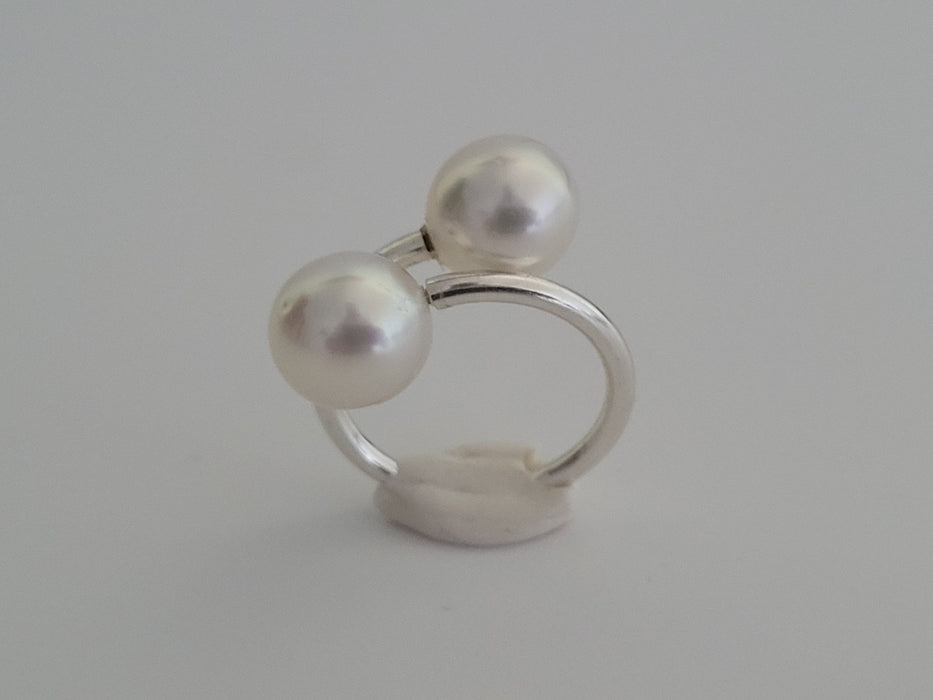 South Sea Pearl Ring 9-10 mm White Color - Only at  The South Sea Pearl