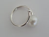 South Sea Pearl Ring White Color Round 9 mm - Only at  The South Sea Pearl