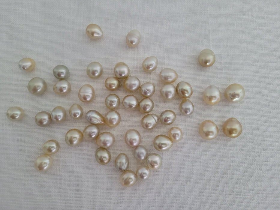 South Sea Pearls 10-12 mm Drop Shape Natural Color - Only at  The South Sea Pearl