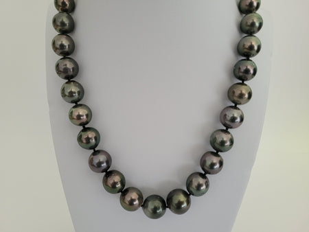 Tahiti Pearls 12-15 mm Natural Dark Color and High Luster - Only at  The South Sea Pearl