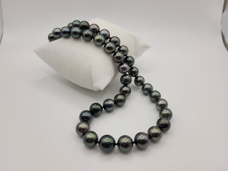 Tahiti Pearls Necklace 10-11 mm Round - Only at  The South Sea Pearl