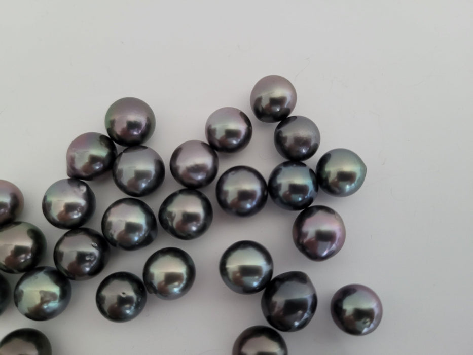 Wholesale Lot Tahiti Pearls 9-10 mm AAA Natural Color - Only at  The South Sea Pearl