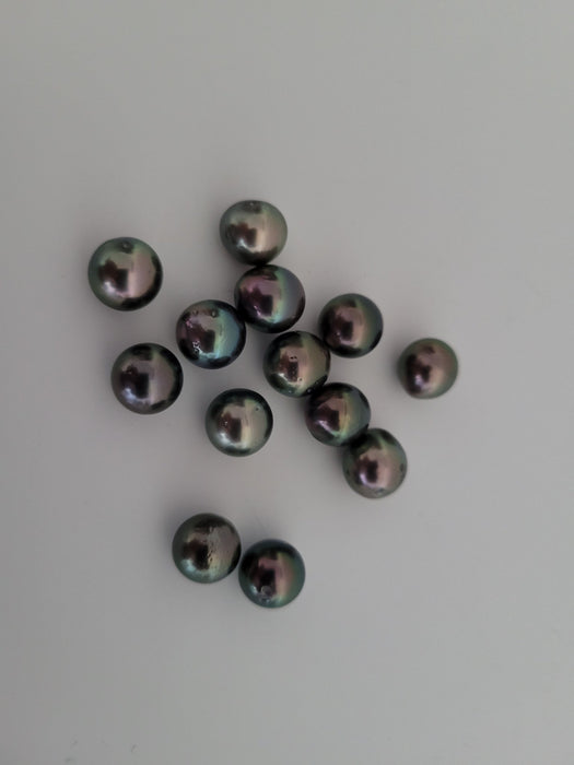 Wholesale Lot Tahiti Pearls 9-10 mm Natural Peacock Color - Only at  The South Sea Pearl