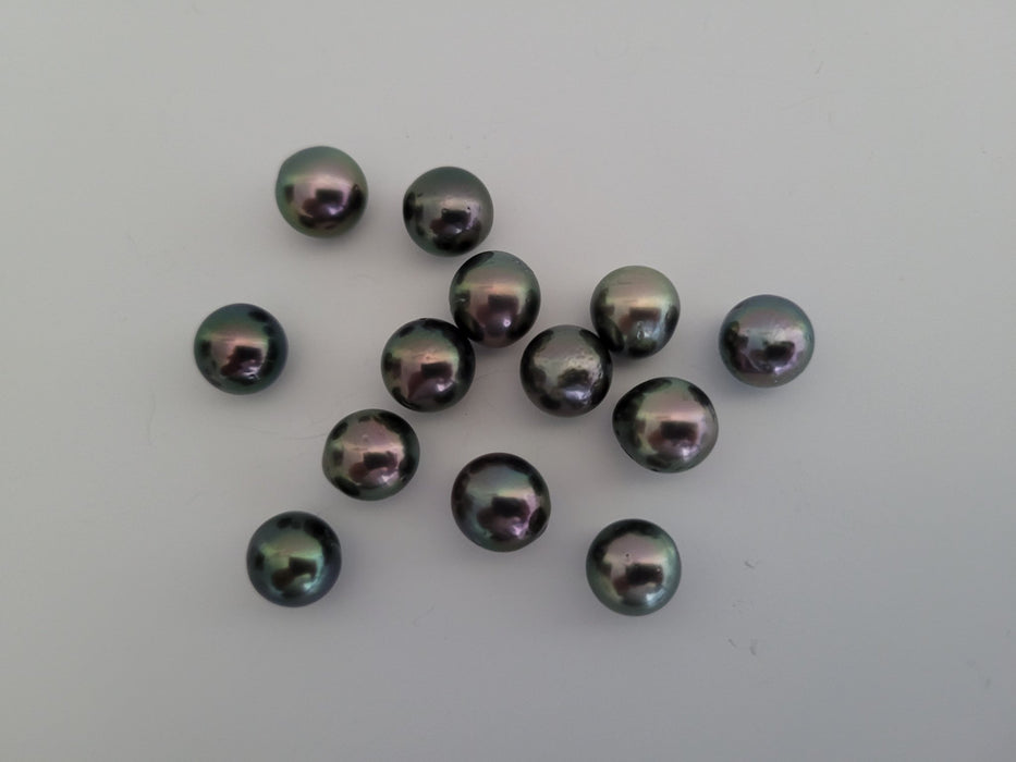 Wholesale Lot Tahiti Pearls 9-10 mm Natural Peacock Color - Only at  The South Sea Pearl