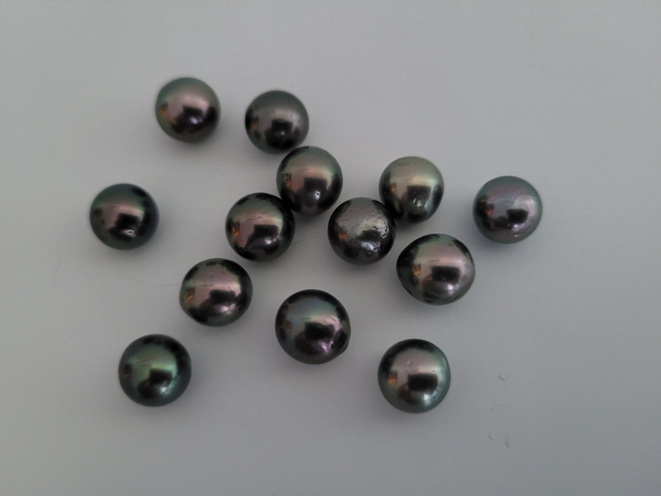 Wholesale Lot Tahiti Pearls 9-10 mm Natural Peacock Color - Only at  The South Sea Pearl