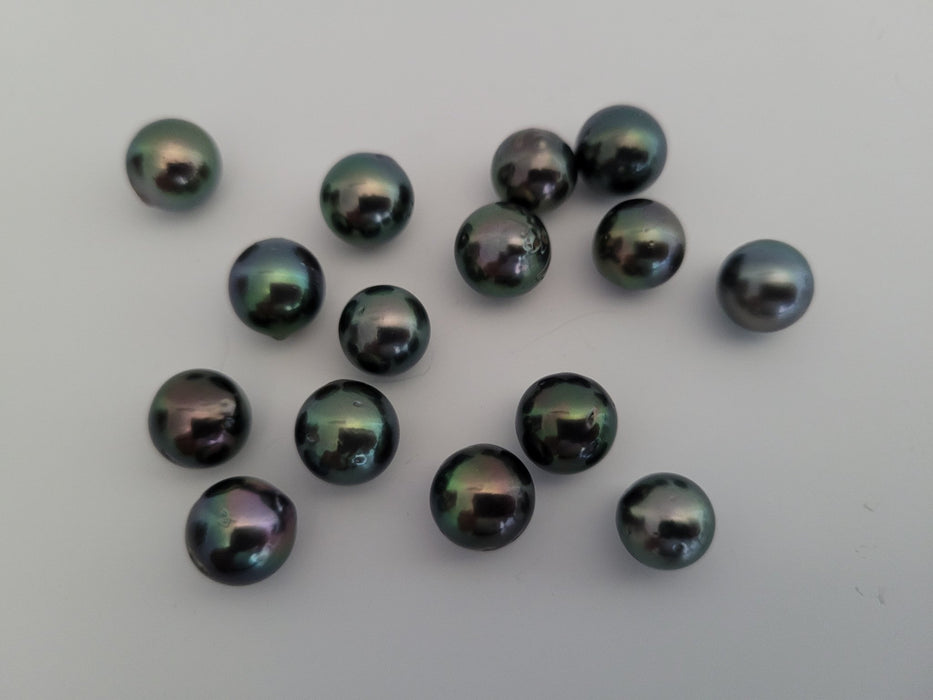 Wholesale Lot Tahiti Pearls 9-10 mm Peacock Color - Only at  The South Sea Pearl