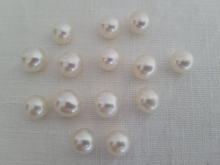 Wholesale Lote Whie South Sea Pearls 11-12 mm, 14 pieces of Very High Luster - Only at  The South Sea Pearl